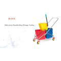 15L/35L/36L/50L/Double Mop Wringer Trolley Down-press Side-press Double Wringer Mop bucket